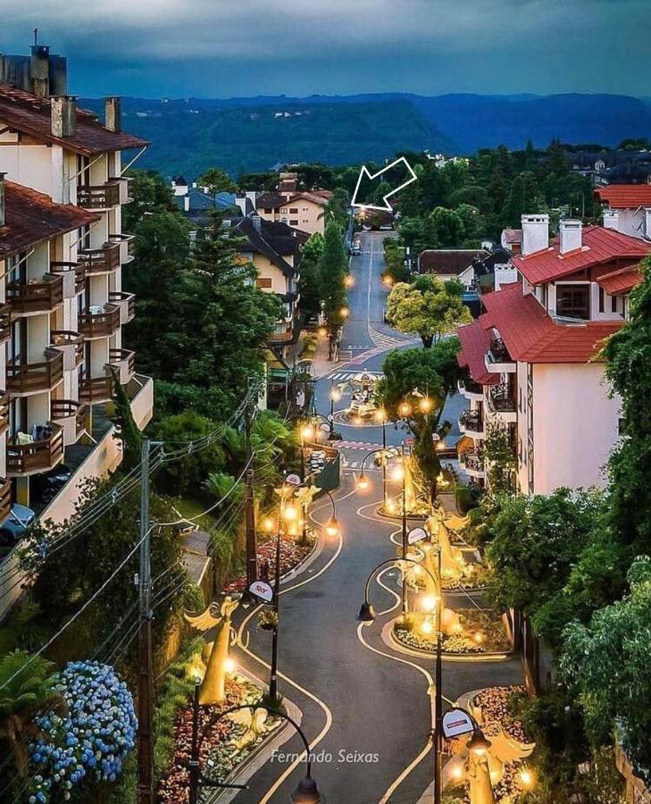 Bridiblanco'S Gramado - Proximo A Rua Torta Apartment Exterior photo